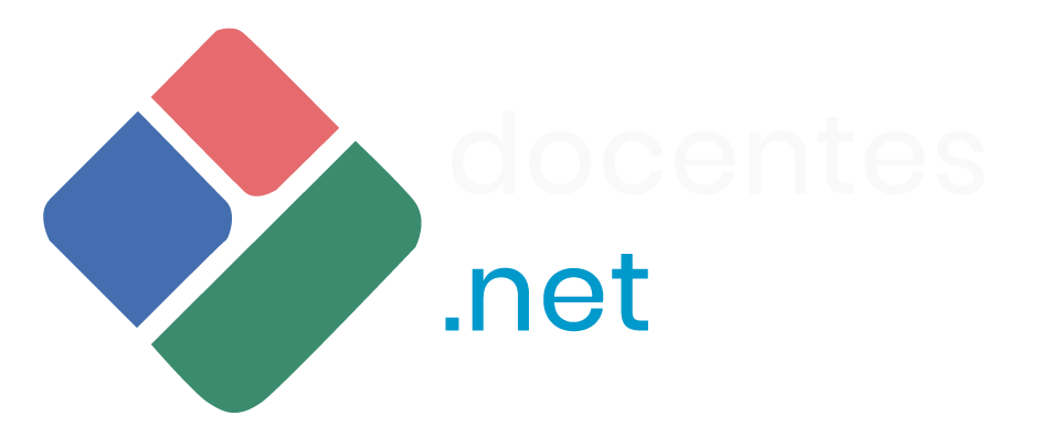 Logo docentes.net claro